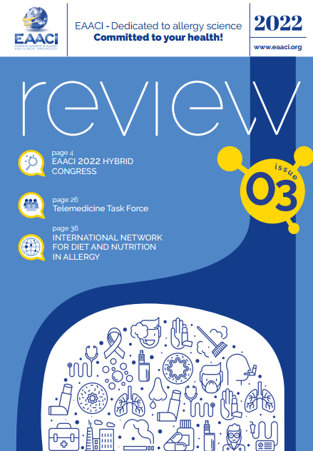 Read our latest edition of the EAACI Review! ?: 'News Hero Feed Card Image'